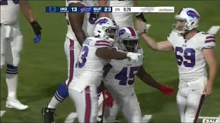 Former rugby superstar Christian Wade just scored a 65yard TD on his first NFL touch [upl. by Ardeth]