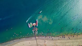 Beautiful Saint Martins Island Teknaf Bangladesh 4K Drone Footage 2022 [upl. by Geier]