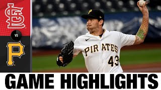 Steven Brault twirls a twohitter in Pirates 51 win  CardinalsPirates Game Highlights 91720 [upl. by Davies324]