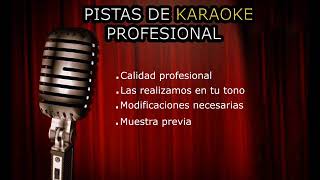 Inmunes  Vanesa Martin KARAOKE  PISTA PROFESIONAL [upl. by Odericus733]