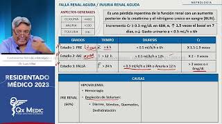 Nefrología  2 FALLA RENAL AGUDA [upl. by Gannie]