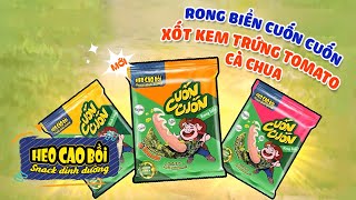 HẤP DẪN VỚI HƯƠNG VỊ MỚI TRONG SNACK DINH DƯỠNG HEO CAO BỒI CUỐN CUỐN [upl. by Lianna]