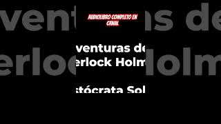 Audiolibro misterio Sherlock Holmes [upl. by Yniar]