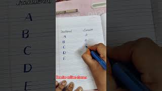 Traditional versus cursive writing cursivepractice cursivetutorials handwriting [upl. by Maryrose471]