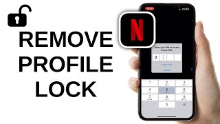 How to Remove Lock from Netflix Profile [upl. by Ydnem]