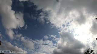 Daytime Sky Time Lapse 24th September 2024 [upl. by Clite]