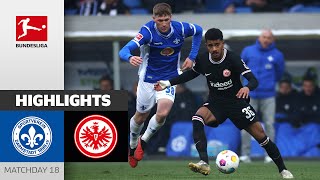 Darmstadt 98  Eintracht Frankfurt 22  Highlights  Matchday 18 – Bundesliga 202324 [upl. by Raphael]