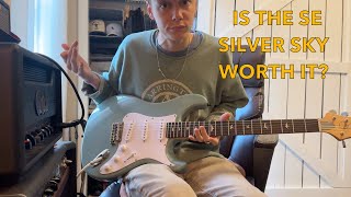 PRS SE Silver Sky Review  A Year Later [upl. by Bullough64]