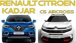 2019 Renault Kadjar vs 2018 Citroen C5 Aircross [upl. by Ldnek367]