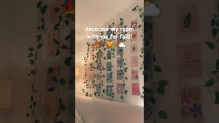 fall deco🧡🍁🦇🍂like and sub 🎃 fall autumn preppy october halloween decoration reels 🧡🍁 [upl. by Abixah]