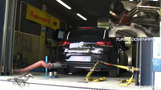 Supersprint full exhaust for Golf VII mk7 14 TSI 122140hp  Dyno testing [upl. by Ahsinej]