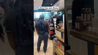 aeroporto roma italia compras travel shortvideo short rome perfume lojas shopping tour [upl. by Terrene841]