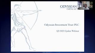 Odyssean Investment Trust  Q3 2023 Portfolio Manager Update  12th October 2023 [upl. by Kroo622]