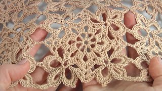 WOW Crochet Magic Lacy Crochet Motif PatternHow to Join Crochet MotifsStep by Step Tutorial [upl. by Enylorac]