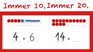 Immer 10 Immer 20  Ergänzen bis 10 und bis 20  Grundschule Mathematik 1 Schuljahr [upl. by Nagaet]