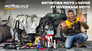 10 CONSEILS d’entretien pour mettre sa moto en HIVERNAGE ou pour ROULER L’HIVER à MOTO [upl. by Cusick]