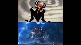 Aku samurai jack vs crimson typhoon Pacific rim [upl. by Atina]