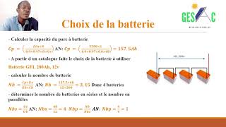 exercice corrigé dimensionnement dun système solaire photovoltaïque [upl. by Giltzow]