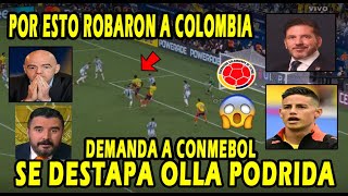 REACCIONO A FUERTE D3MAND4 A CONMEBOL AMAÑO Y R0B0 A COLOMBIA [upl. by Cherise]