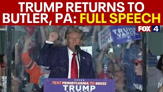 Trump Rally in Butler PA FULL SPEECH [upl. by Alim]