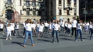 Flash Mob 2 World Visionwmv [upl. by Hpesoj803]