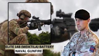 British Army Jobs  ELITE 148 Meiktila Battery 29 Commando Regiment  Naval Gunfire [upl. by Dorene730]