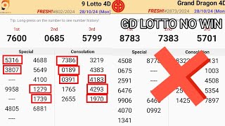 291024 Gd Lotto Chart  9Lotto Chart Today  Grand Dragon Lotto 4D Chart  9Gd Lotto 4d Win Proof [upl. by O'Donnell]