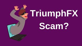 TriumphFX Review  Is This Broker Scamming People Lets find Out [upl. by Garris]