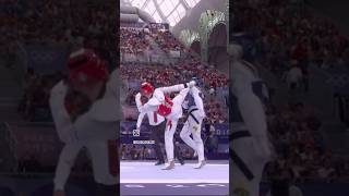 TAEKWONDO mega final olympic games PARIS 2024 taekwondo olympics sportshighlights olympics [upl. by Ennahgiel]