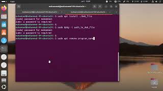 How to InstallRemove deb files in the Ubuntu command line [upl. by Pressman]