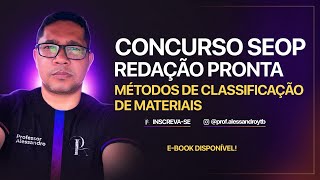 CONCURSO SEOP PA 2024 MAIS UMA REDAÇÃO PRONTA PADRÃOCETAP [upl. by Cousins]