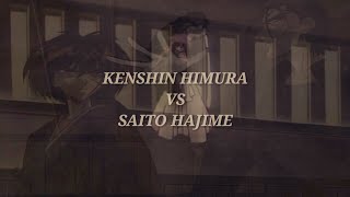 Kenshin Himura Vs Saito Hajime [upl. by Sublett]