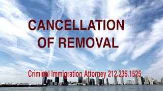 Application for Cancellation of Removal form Eoir 42b  Eoir42a  Ina section 240 [upl. by Shepard859]