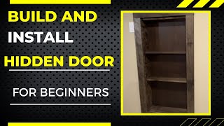 How To Build and Install a Hidden Door [upl. by Kulda218]