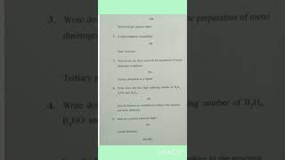 MSc2ndSemChemistry2016InOrganicChemistryPaperVikramUniversityUjjainYoutubeShortsViral [upl. by Aihpled]