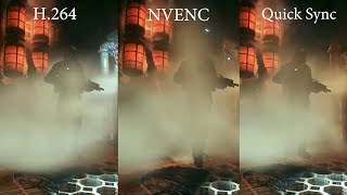 NVENC vs Quick Sync vs H264  Who wins [upl. by Eerol]