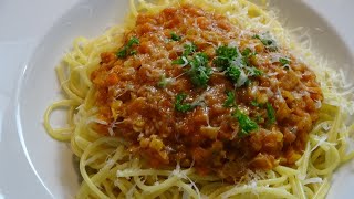 Linsenbolognese aus dem Monsieur Cuisine Connect Schnell einfach lecker Vegetarisch  Vegan [upl. by Harriet]