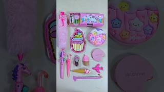 Unboxing Cute Stationery 😱 pencil box pencil sharpener stationery stationeryitems craft diy [upl. by Aisenet]