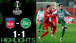 Heidenheim vs St Gallen 11 Extended Highlights  UEFA Europa Conference League 2024 [upl. by Elnore]