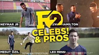 BEST OF F2 WITH PROFESSIONAL FOOTBALLERS 2016 [upl. by Ateval]