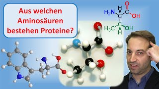 Chiralität und Naturstoffe Teil 8  Proteinogene Aminosäuren [upl. by Modern]