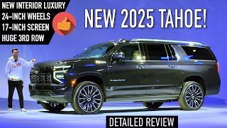 2025 Chevy Tahoe  The 1 Large SUV has Leveled Up AGAIN HandsOn [upl. by Gotthard140]