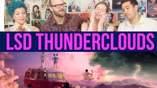 LSD  Thunderclouds  Sia Diplo Labrinth  REACTION [upl. by Sweatt]