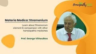 Materia Medica Stramonium  Prof George Vithoulkas [upl. by Ellerehc]