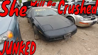 1988 Pontiac Fiero Junkyard Find [upl. by Bergeron962]