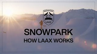 How our Snowparks are built  How LAAX Works [upl. by Yelsew203]