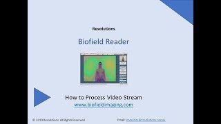 Biofield Reader BFR How to process livestream video through BFR [upl. by Aniuqal]