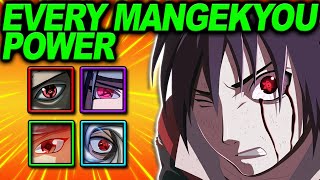 Every Mangekyou Sharingan Power Explained [upl. by Rupert]