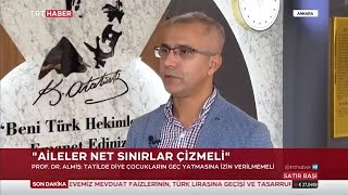 Prof Dr Habip ALMİŞ Sosyal Pediatri Uzmanı TRT HABER [upl. by Sidonius890]