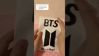 BTS blind bag bts blindbag diy papercraft papersquishy viralvideo shorts kpop babymonster [upl. by Woodie]